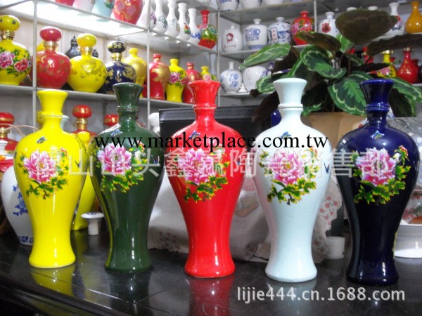 廠傢批發零售陶瓷酒壇酒瓶，定做1-10斤的中國紅酒壇酒瓶，陶瓷瓶工廠,批發,進口,代購