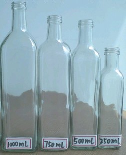 廠傢直銷500-750ml方形橄欖油瓶 麻油瓶 高檔玻璃保證質量工廠,批發,進口,代購