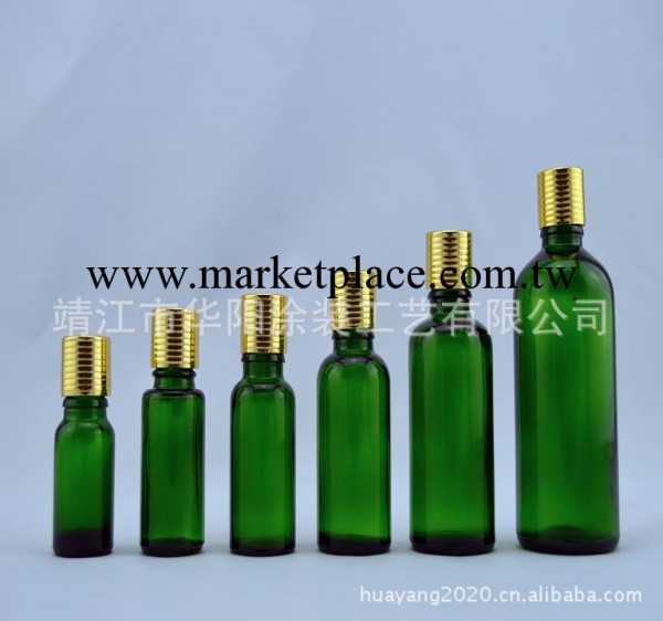 上海10ML綠色精油瓶！可選配[靖江華陽]電化鋁蓋配滴管！工廠,批發,進口,代購
