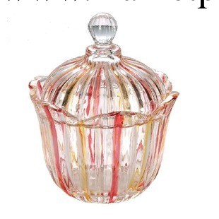 君子彩色玻璃罐 鉆石儲物罐 裝飾透明糖果罐 乾果罐盅 批發工廠,批發,進口,代購