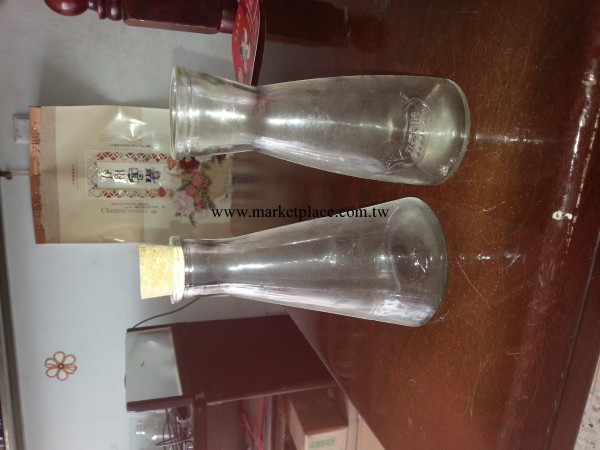 錐形冷泡茶瓶玻璃瓶廠傢直銷350ml圓形泡茶瓶方形泡茶瓶工廠,批發,進口,代購