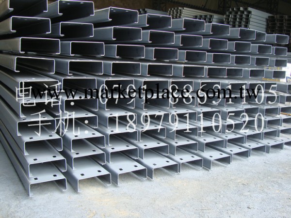 長期供應 各種規格C型鋼鋼材規格 冷彎C型鋼結構鋼材工廠,批發,進口,代購