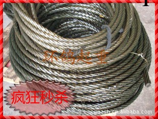 起重鋼絲繩/鋼絲繩吊具/鋼絲繩/帶油鋼絲繩 20mm工廠,批發,進口,代購