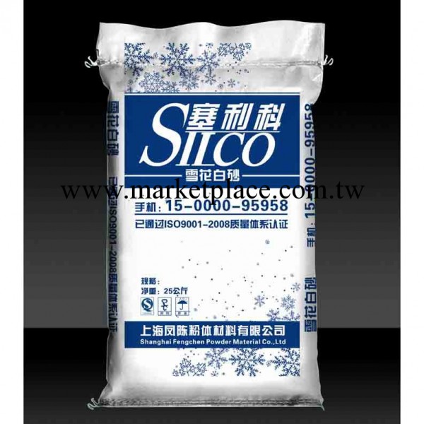 長三角品相最好的雪花白砂80-120目 上海現貨 塞利科品牌工廠,批發,進口,代購