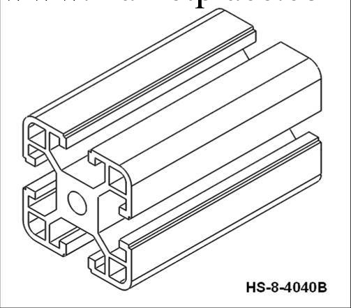 供應4040B工業鋁型材工廠,批發,進口,代購