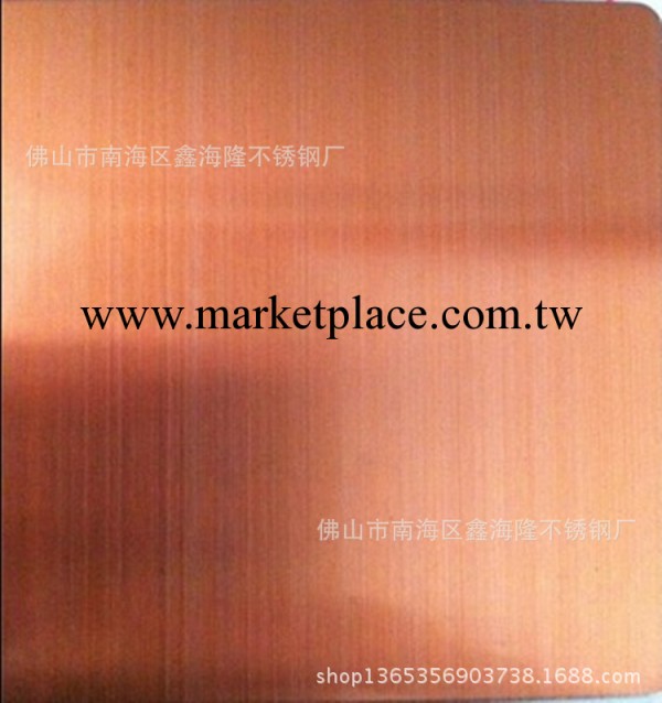 【廠傢直銷】遼寧沈陽裝飾304不銹鋼鍍銅壓花板批發・進口・工廠・代買・代購