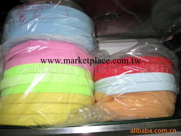 廠傢直銷彩色針織松緊帶用於箱包等工廠,批發,進口,代購