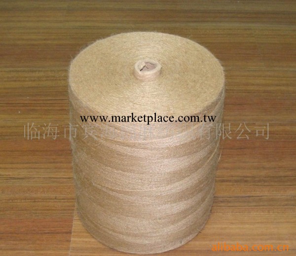 浙江臨海生產供應孟加拉進口高支紗織佈黃麻線（3.1-6.2支） 麻繩工廠,批發,進口,代購