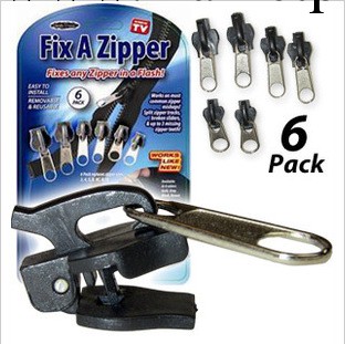 TV拉鏈頭Fix A Zipper；6 Pack Fix A Zipper電視購物萬能拉鏈頭工廠,批發,進口,代購