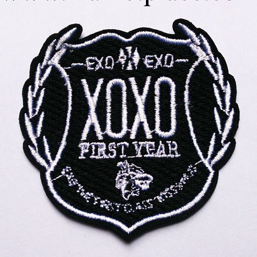 EXO韓國明星XOXO燙章燙圖佈貼6CM 周邊輔料DIY創意新品熱賣工廠,批發,進口,代購