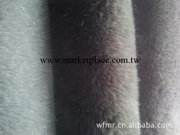 供應2012年最流行毛領服裝麵料兔狐毛絨工廠,批發,進口,代購