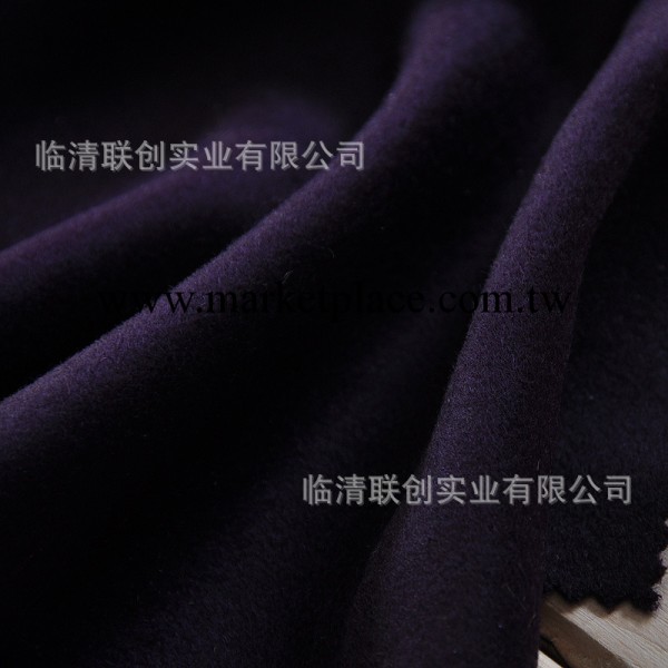 麵料批發/公司直銷/羊絨麵料訂做/單麵450克深紫色5#工廠,批發,進口,代購