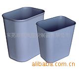 供應l四方型灰色塑料桶 環保塑料垃圾桶 酒店專用垃圾桶工廠,批發,進口,代購