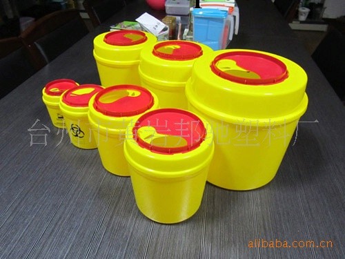 供應15L利器盒 利器桶 銳器盒 15升圓形利器桶 醫療垃圾桶工廠,批發,進口,代購