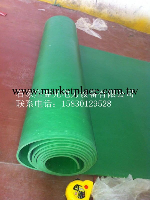 優質綠色絕緣膠板 絕緣橡膠墊 防靜電防滑絕緣膠板（顏色多選）工廠,批發,進口,代購