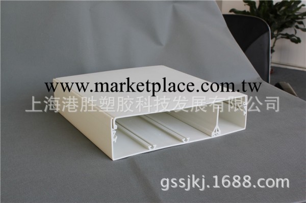 廠傢供應/上海線槽16*16白色PVC麵板線槽 雙孔塑料線槽 出口品質工廠,批發,進口,代購