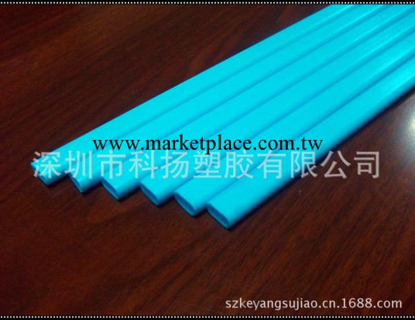 【科揚塑膠】廠傢生產藍色PS異型管材 黑色PP高強度異型管工廠,批發,進口,代購