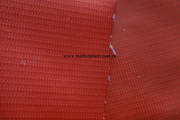 廠傢直銷，庫存優質環保阻燃440g紅色pvc夾網篷佈，防水箱包材料工廠,批發,進口,代購