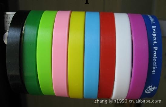 供應各種矽膠手環 顏色大小都可定做 運動休閒矽膠手帶裝飾工廠,批發,進口,代購