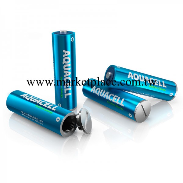 瑞士AQUACELL環保充電AA5號電池兩粒裝|用水充電|更長使用壽命工廠,批發,進口,代購