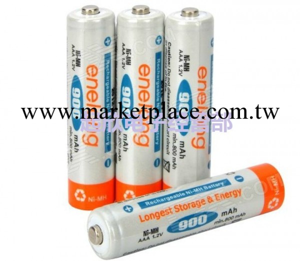正品卡裝enelong愛老公低自放鎳氫可充電電池AAA7號900mAh 批發工廠,批發,進口,代購