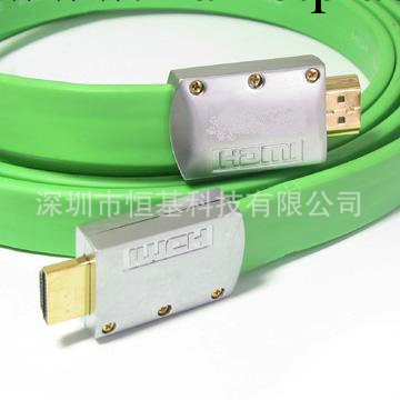 廠傢生產 HDMI 扁平線 帶金屬殼 2m工廠,批發,進口,代購