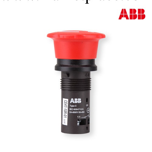 【1元購】ABB緊湊型急停按鈕 C E4T-10R-01 ;10037229工廠,批發,進口,代購