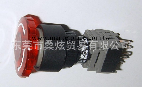 富士急停按鈕 蘑菇頭按鈕AH165-2VLR22E3工廠,批發,進口,代購