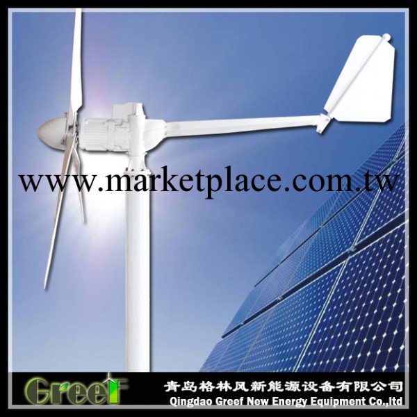 供應5KW風光互補供電系統，風力發電機3KW，光伏2KW工廠,批發,進口,代購