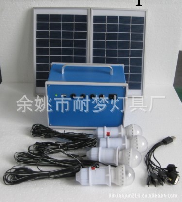 太陽能傢用發電系統 USB手機充電 High Dream 6V7AH 10W太陽能板工廠,批發,進口,代購