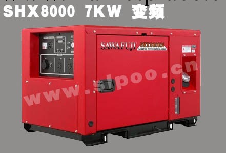 日本澤藤 SHX8000 7KW變頻 柴油發電機工廠,批發,進口,代購