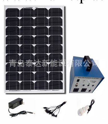 50W太陽能發電系統 民用太陽能發電機組 可訂做各種規格尺寸工廠,批發,進口,代購
