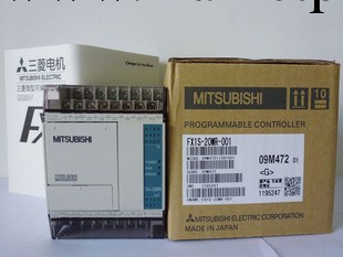 三菱PLC FX1S-20MR-001可編程控制器 全新原裝批發・進口・工廠・代買・代購