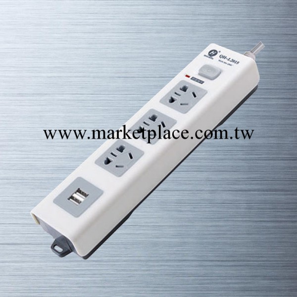 廠傢直銷 多功能雙接口USB電源插座USB插線板USB插排麵板工廠,批發,進口,代購