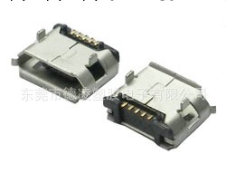 USB插座MICRO-5P-B TYPE DIP工廠,批發,進口,代購