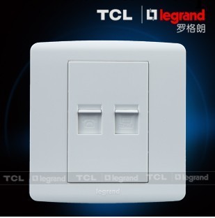 TCL美侖水電話加電腦插座工廠,批發,進口,代購