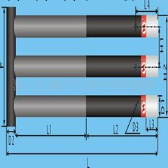 用於玻璃廠鋁廠電爐廠等使用矽碳棒工廠,批發,進口,代購