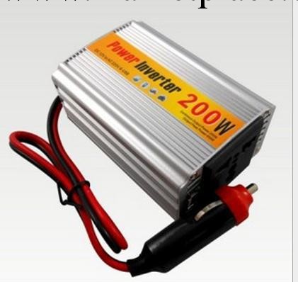 廠傢直銷200W車載逆變器 12V轉110V 汽車電源轉換器充電價格優勢工廠,批發,進口,代購