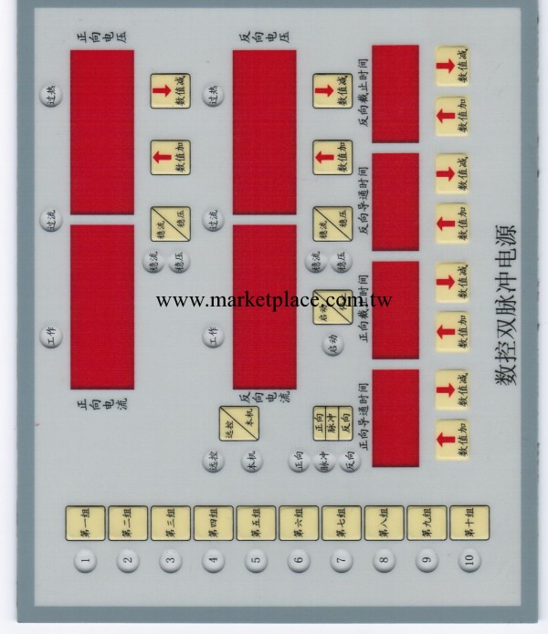 裕能高科KDY—SMC200A/12V10組雙脈沖電鍍電源批發・進口・工廠・代買・代購