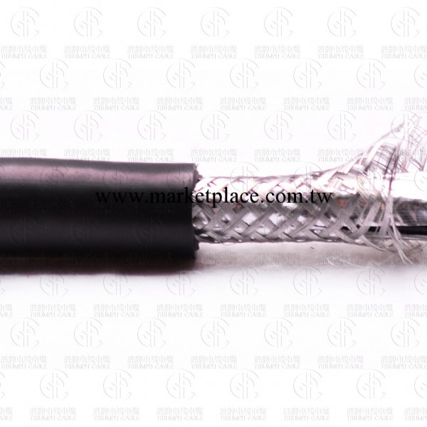 廠傢現貨供應門禁控制線纜RVVP2*1.0mm平方優質屏蔽電纜控制電纜工廠,批發,進口,代購