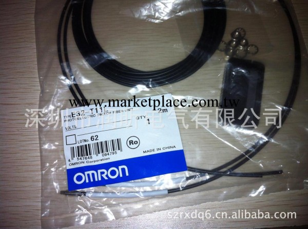 銷售原裝全新OMRON/歐姆龍 光纖 E32-T11L  2M 質保一年工廠,批發,進口,代購