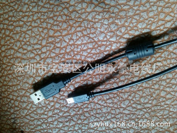 高檔USB數據線,迷你5Pin,高屏蔽,3U鍍金批發・進口・工廠・代買・代購