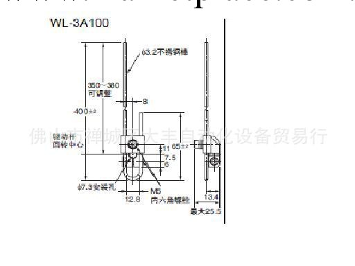 【特價優惠】OMRON WL-3A100 旋轉擺桿工廠,批發,進口,代購