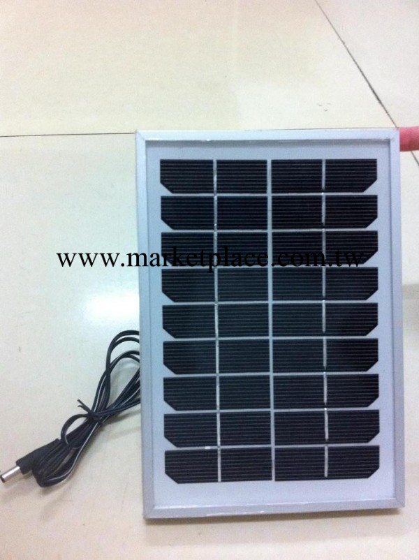 太陽能實驗用3米連接線太陽能電池板組件6V 3W 太陽能萬能充電板工廠,批發,進口,代購