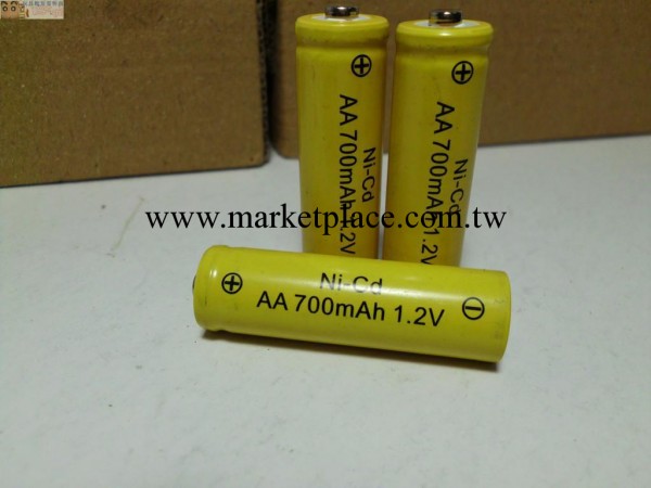 現貨供應 產品配件AA 700mAh 1.2V可充電鎳鎘電池 綠色環保工廠,批發,進口,代購