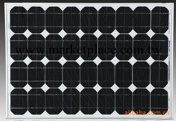 100W進口單晶矽太陽能電池板,組件工廠,批發,進口,代購
