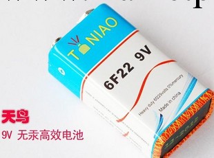 天鳥9V無線設備通用電池 含汞0％綠色碳性機器機表通用電池工廠,批發,進口,代購