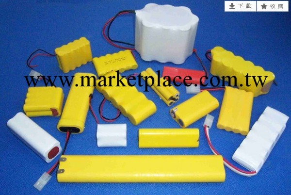 鎳鎘 NI-CD 4-5AA 2.4V 400mah 500mah 充電電池 可定制電池組工廠,批發,進口,代購