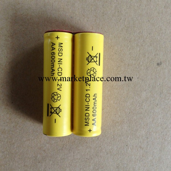 充電電池50AA600mAh  2.4V工廠,批發,進口,代購