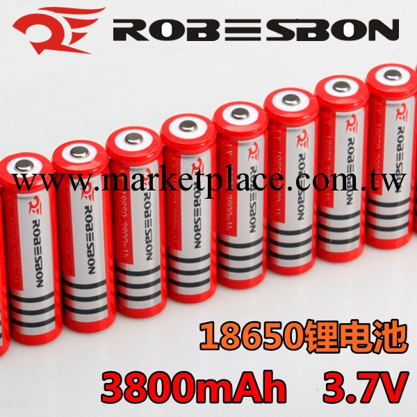 原裝 18650充電鋰電池 3800mAh 3.7V 強光手電筒鋰離子【紅電池】批發・進口・工廠・代買・代購